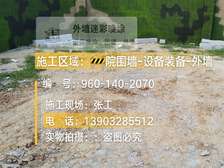 渝北迷彩漆喷涂方法（通用 + 数码专项